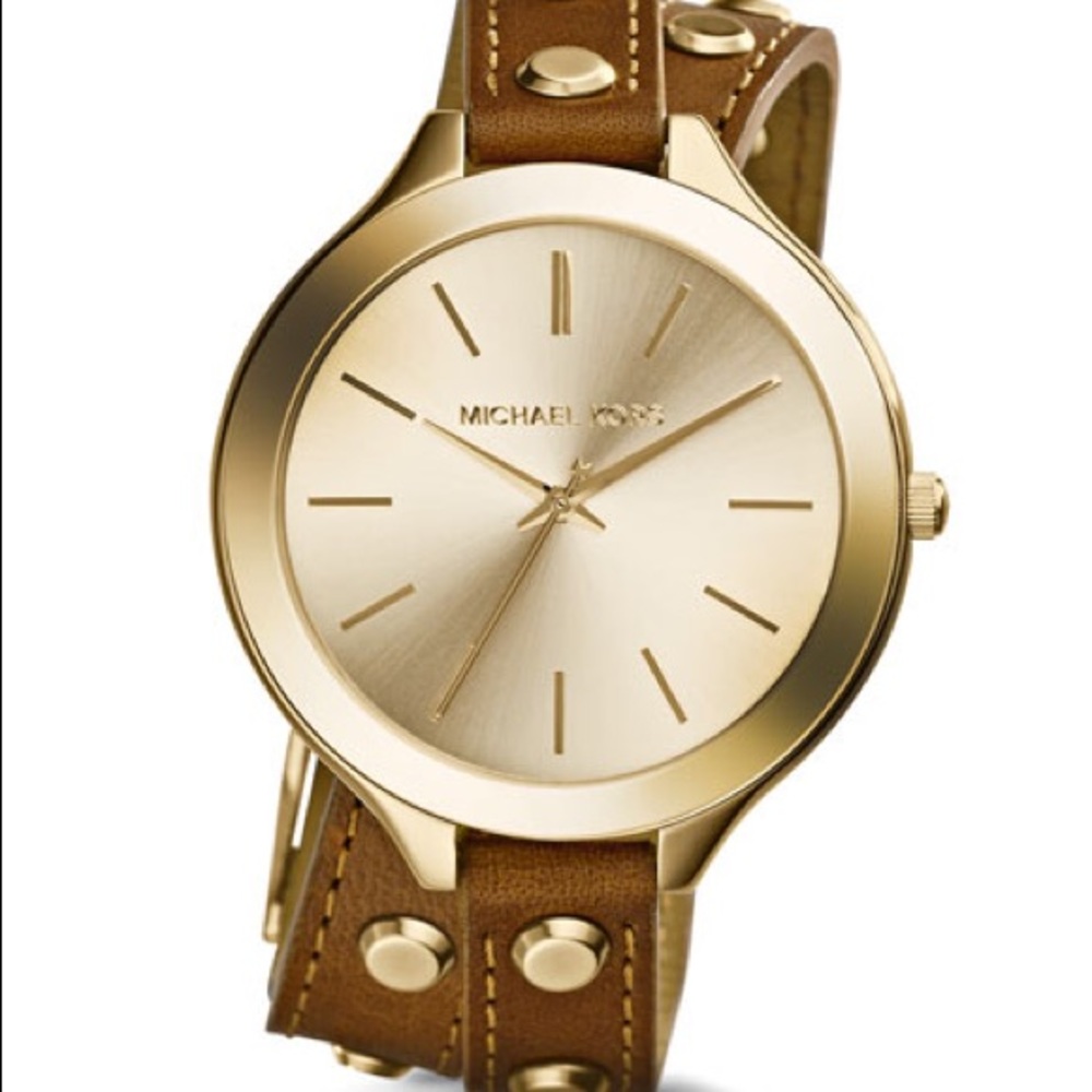 Michael kors wrap around watch
